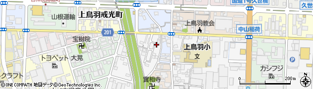 京都府京都市南区上鳥羽川端町260周辺の地図