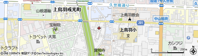 京都府京都市南区上鳥羽川端町266周辺の地図