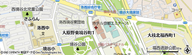 京都市役所　洛西支所保険年金課保険給付・年金担当周辺の地図