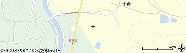 兵庫県三田市十倉477周辺の地図