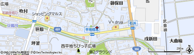 愛知県東浦町（知多郡）石浜（須賀）周辺の地図