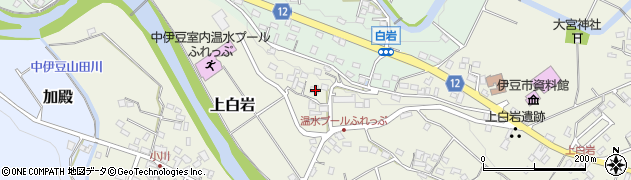 静岡県伊豆市上白岩801周辺の地図
