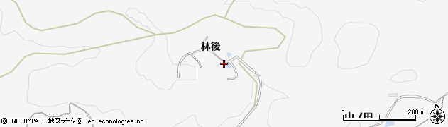 愛知県岡崎市箱柳町（林後）周辺の地図