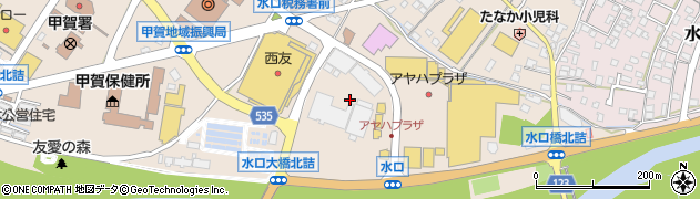 甲賀農業協同組合　営農経済部園芸特産販売課周辺の地図
