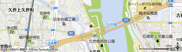 京都府京都市南区久世川原町113周辺の地図
