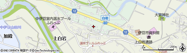 静岡県伊豆市下白岩339周辺の地図
