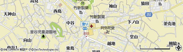 おかき屋 辰心 本店周辺の地図