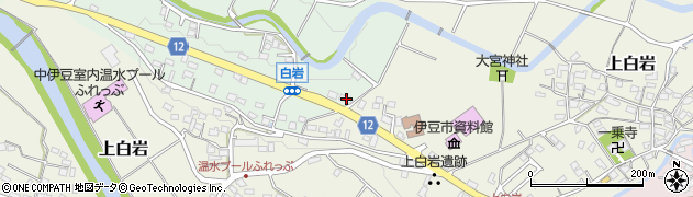 静岡県伊豆市下白岩371周辺の地図