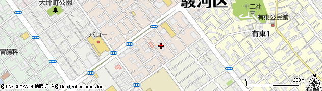 株式会社モリタ　静岡営業所周辺の地図