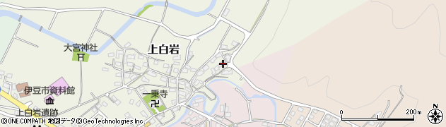 静岡県伊豆市上白岩531周辺の地図