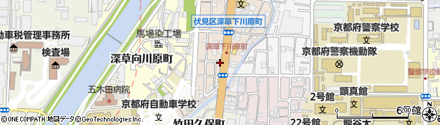 辻川精肉店周辺の地図