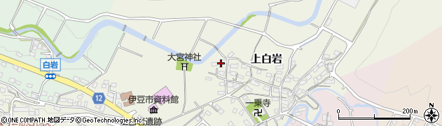 静岡県伊豆市上白岩507周辺の地図