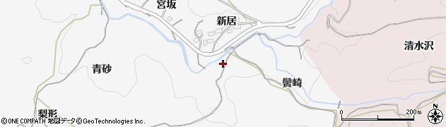 愛知県岡崎市箱柳町（引狭間）周辺の地図