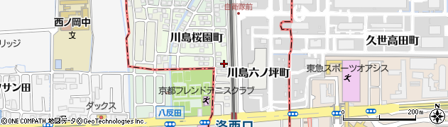 京都府京都市西京区川島桜園町100周辺の地図