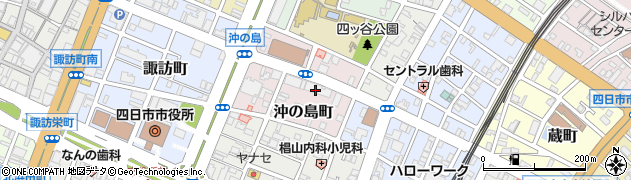川口理容館周辺の地図