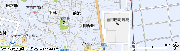 愛昇殿　東浦周辺の地図