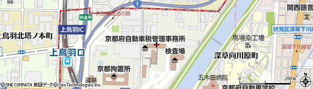 京都個人タクシー協同組合　昌栄会周辺の地図