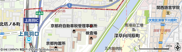 社団法人京都府トラック協会周辺の地図