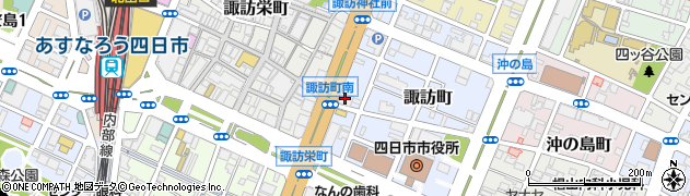 三井住友信託銀行四日市支店周辺の地図