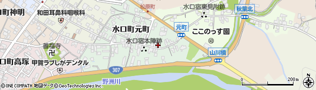 橋本豆腐店周辺の地図