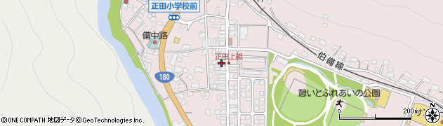 備北新聞社本社周辺の地図