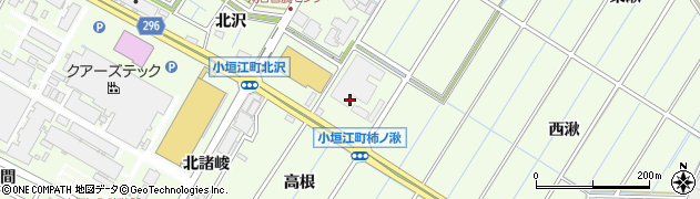愛知県刈谷市小垣江町（柿ノ湫）周辺の地図