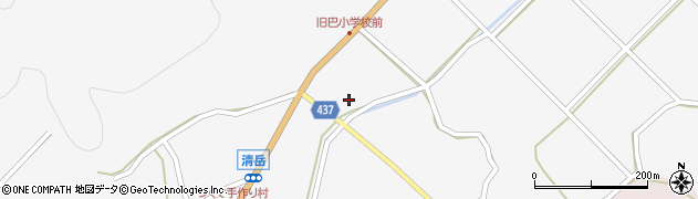 愛知県新城市作手清岳（ノロカハ）周辺の地図