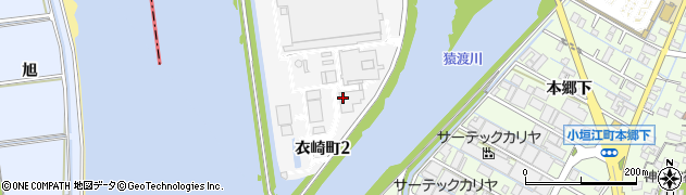 愛知県刈谷市衣崎町2丁目周辺の地図