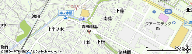 愛知県刈谷市小垣江町（藤塚）周辺の地図