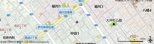 佐野塗装株式会社周辺の地図