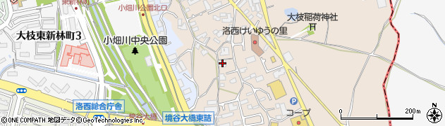 京都府京都市西京区大枝東長町周辺の地図