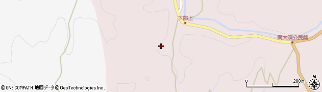 愛知県岡崎市南大須町（射能野）周辺の地図