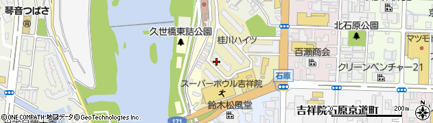 京都府京都市南区吉祥院石原長田町周辺の地図