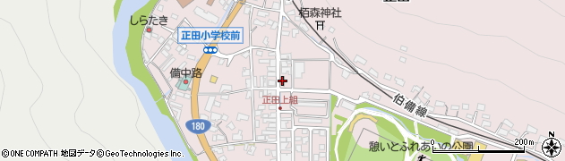 正田郵便局周辺の地図