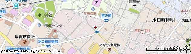 滋賀銀行貴生川代理店周辺の地図