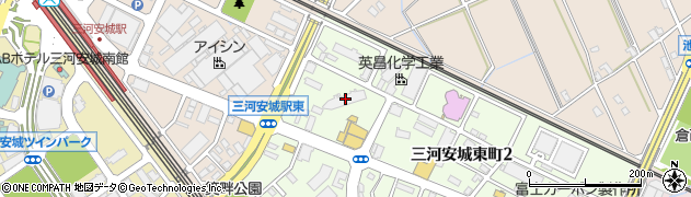 博多ラーメン 鶴亀堂 安城店周辺の地図