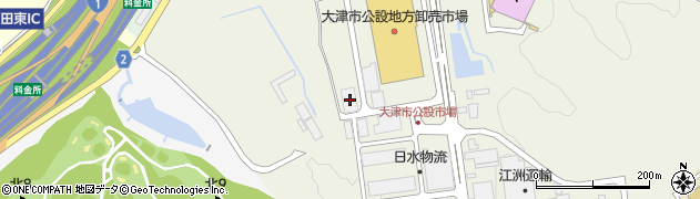 滋賀県大津市瀬田大江町59周辺の地図
