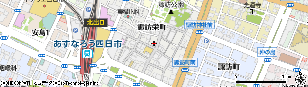 キタオカメガネ　一番街本店周辺の地図