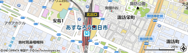 近鉄百貨店　四日市店フォトプラザステップ周辺の地図
