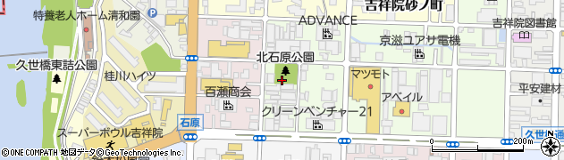 京都府京都市南区吉祥院石原堂ノ後町周辺の地図
