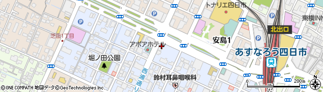 豊証券株式会社　四日市支店周辺の地図