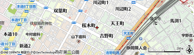 片桐良浩商店周辺の地図
