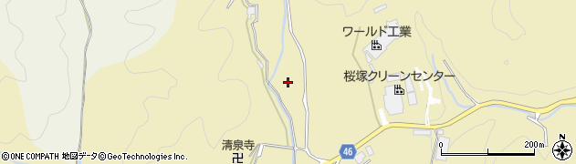 京都府亀岡市東別院町小泉蛸田周辺の地図