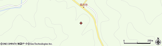 愛知県新城市門谷笠川周辺の地図