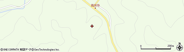 愛知県新城市門谷（笠川）周辺の地図