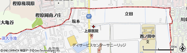 京都府向日市物集女町池ノ裏27周辺の地図
