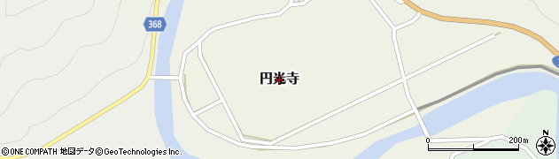 兵庫県佐用町（佐用郡）円光寺周辺の地図