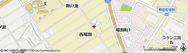 愛知県刈谷市野田町西場割119周辺の地図