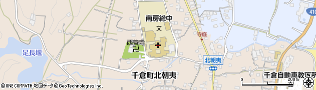 南房総市立千倉中学校周辺の地図
