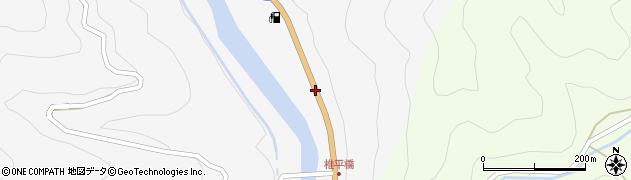愛知県新城市玖老勢（平松下）周辺の地図